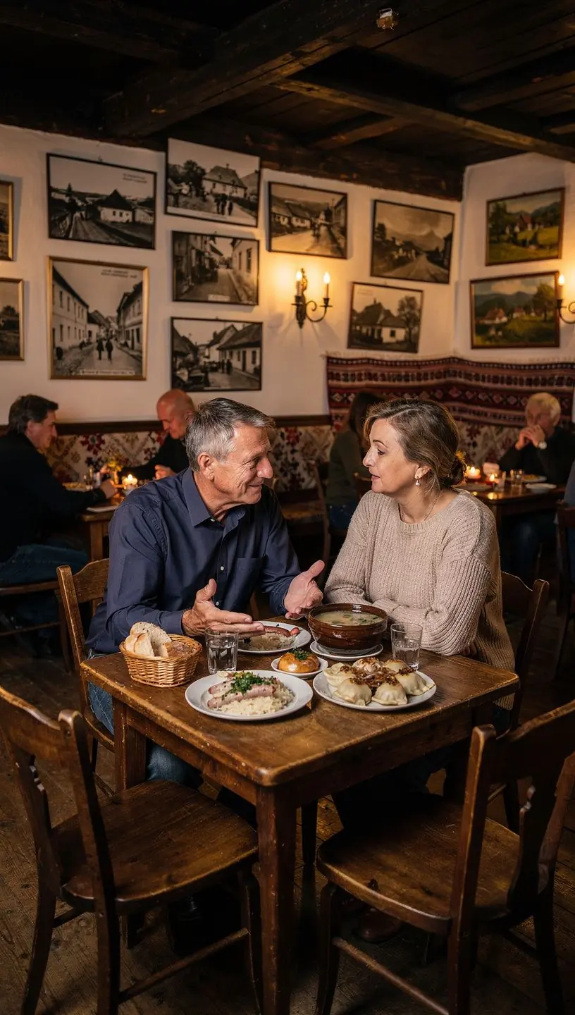 Aerial view of the historic town of Bardejov, highlighting its medieval town square and well-preserved structures.